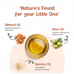 Mother Sparsh New & Improved Nourishing Baby Massage Oil 200ml