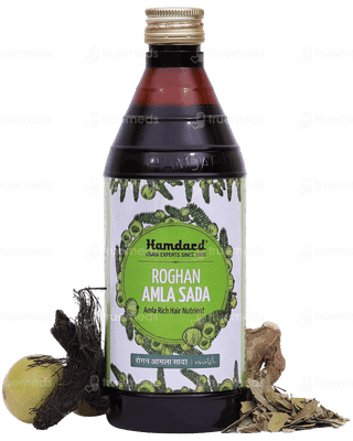 Hamdard Roghan Amla Sada Oil 500ml