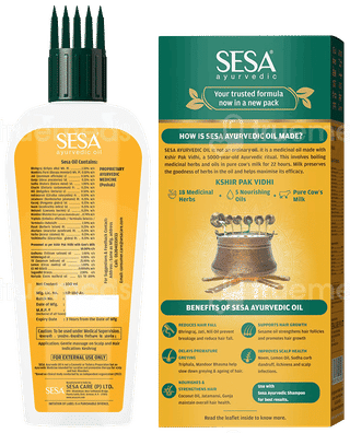 Sesa New Ayurvedic Hair Oil 100Ml
