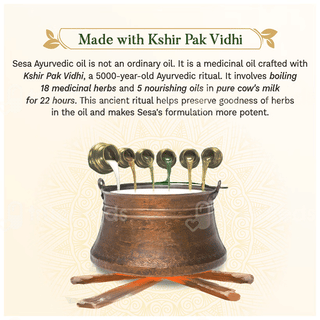 Sesa New Ayurvedic Hair Oil 100Ml