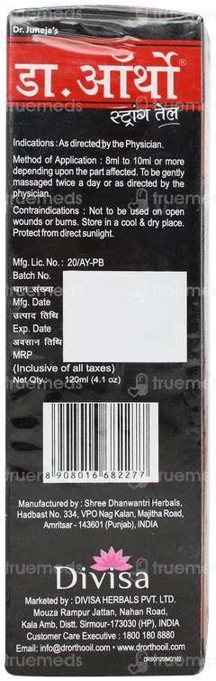 Dr Ortho Strong Oil 120ml