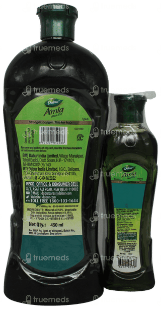 Dabur Amla Hair Oil 450ml With 90ml Free