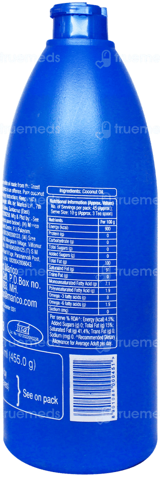 Parachute 100% Pure Coconut Oil 500ml