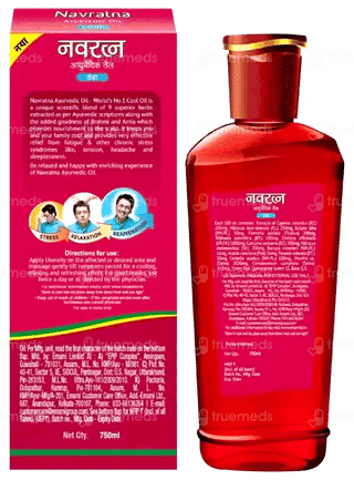 Navratna New Ayurvedic Cool Oil 750Ml