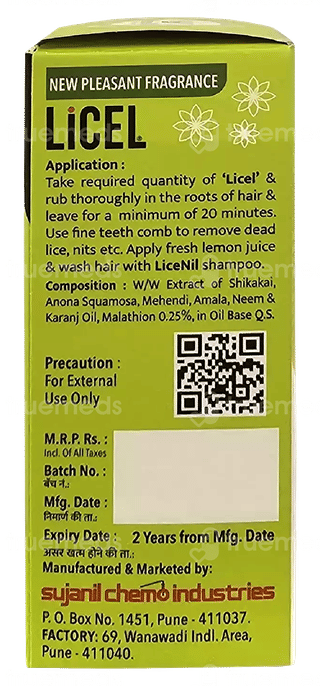 Licel Oil 20Ml + 5Ml Free