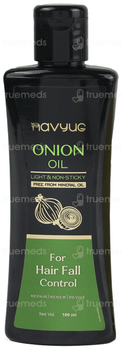 Navyug Onion Hair Oil 100Ml Navyug Onion Hair Oil 100Ml