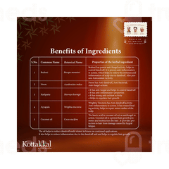 Kottakkal Ayurveda Anti Dandruff Hair Oil 150ml