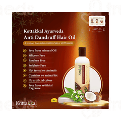 Kottakkal Ayurveda Anti Dandruff Hair Oil 150ml
