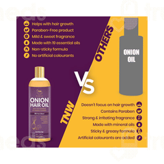 Tnw The Natural Wash Onion Hair Oil 100Ml
