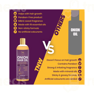 Tnw The Natural Wash Onion Hair Oil 100Ml