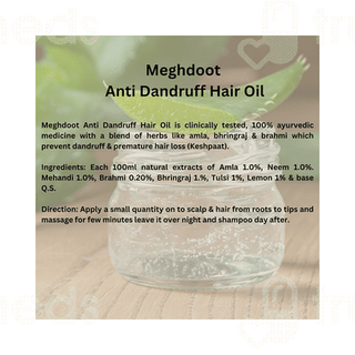 Khadi Meghdoot Anti Dandruff Hair Oil 210ml