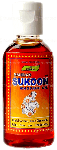 Mahidas Sukoon Massage Oil 50Ml