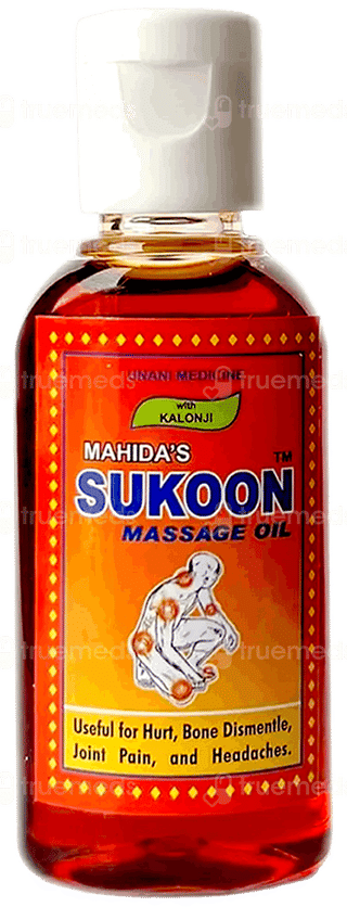 Mahidas Sukoon Massage Oil 50Ml