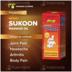 Mahidas Sukoon Massage Oil 50Ml