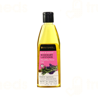 Soulflower Pure & Natural Rosemary Lavender Healthy Hair Oil 225ml