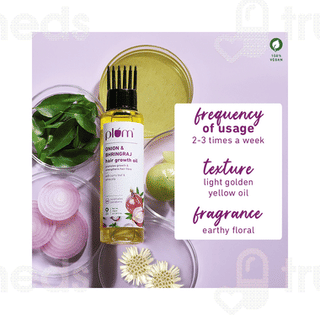 Plum Onion & Bhringraj Hair Growth Oil 100ml