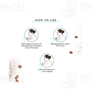 Mcaffeine Naked & Raw Coffee Body Polishing Oil 100ml