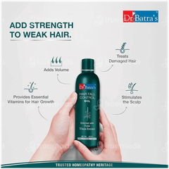 Dr Batras Hair Fall Control Oil 200ml Dr Batras Hair Fall Control Oil 200ml