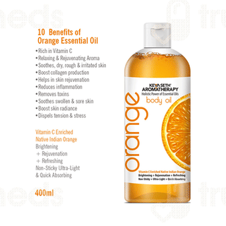 Keya Seth Aromatherapy Orange Body Oil 400ml