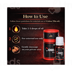 Cipzer Cobra Tila Oil 10ml
