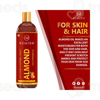 Newish Almond Cold Pressed Oil 200ml