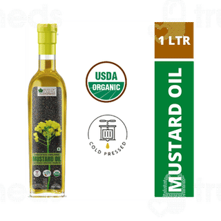 Bliss Of Earth Certified Organic Mustard Oil 1000ml