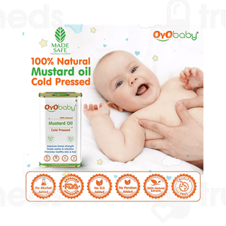 Oyo Baby Cold Pressed Mustard Oil 200ml