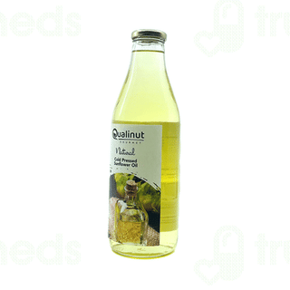 Qualinut Gourmet Natural Cold Pressed Sunflower Oil 1000Ml