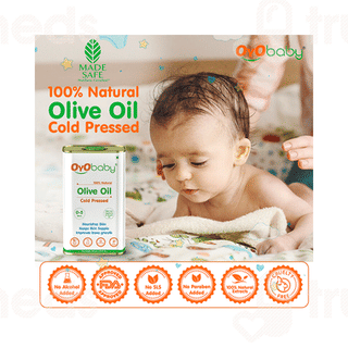 Oyo Baby 0 To 5 Years Cold Pressed Olive Oil 200ml