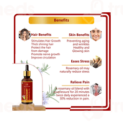 Newish Rosemary Essential Oil 30ml