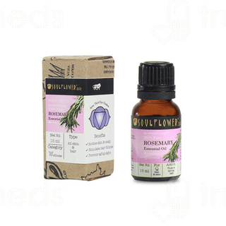 Soulflower Rosemary Essential Oil 15ml