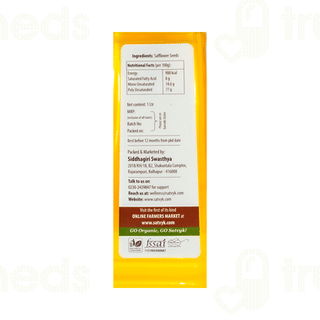 Satvyk Wood Pressed Safflower Oil 1ltr