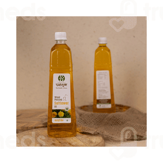 Satvyk Wood Pressed Safflower Oil 1ltr