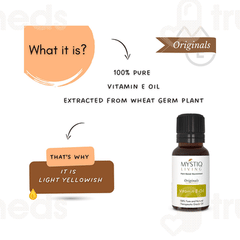 Mystiq Living Vitamin E Oil 15ml