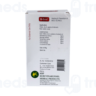 B Sore Bed Sores Oil 50ml