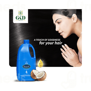 Gkd Sparsh Coconut Hair Oil 1l