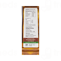 Satvyk Wood Pressed Black Mustard Oil 1ltr