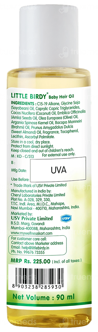Little Birdy Baby Hair Oil 90ml