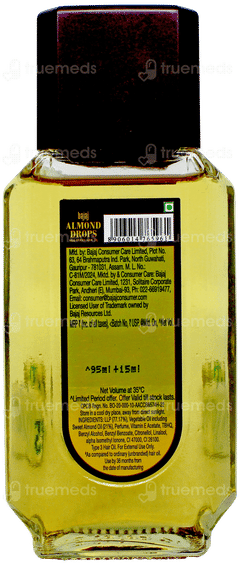 Bajaj Almond Drops Hair Oil 95Ml+19Ml Free