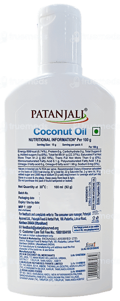 Patanjali Coconut Oil 100Ml
