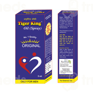 Naman India Tiger King Original Oil Spray 5ml