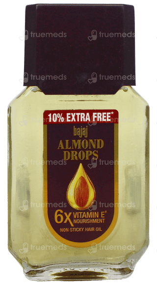 Bajaj Almond Drops Hair Oil 45Ml+4.5Ml Free