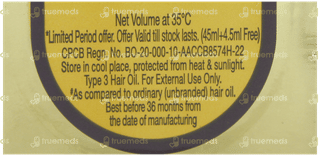 Bajaj Almond Drops Hair Oil 45Ml+4.5Ml Free