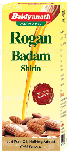 Baidyanath Rogan Badam Shirin Oil 50Ml