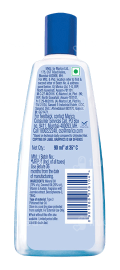 Parachute Advansed Jasmine Cocount Hair Oil 90Ml