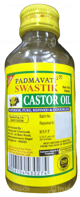 Padmavati Swastik New Castor Oil 100Ml