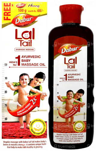 Dabur Lal Tail 200ml With 100gm Honey Free