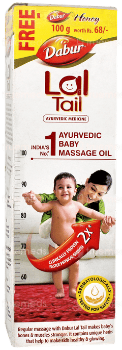 Dabur Lal Tail 200ml With 100gm Honey Free