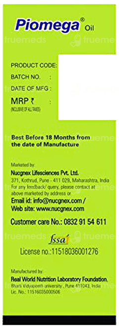 Nucgnex Piomega Oil 100Ml