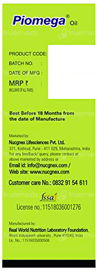Nucgnex Piomega Oil 100Ml